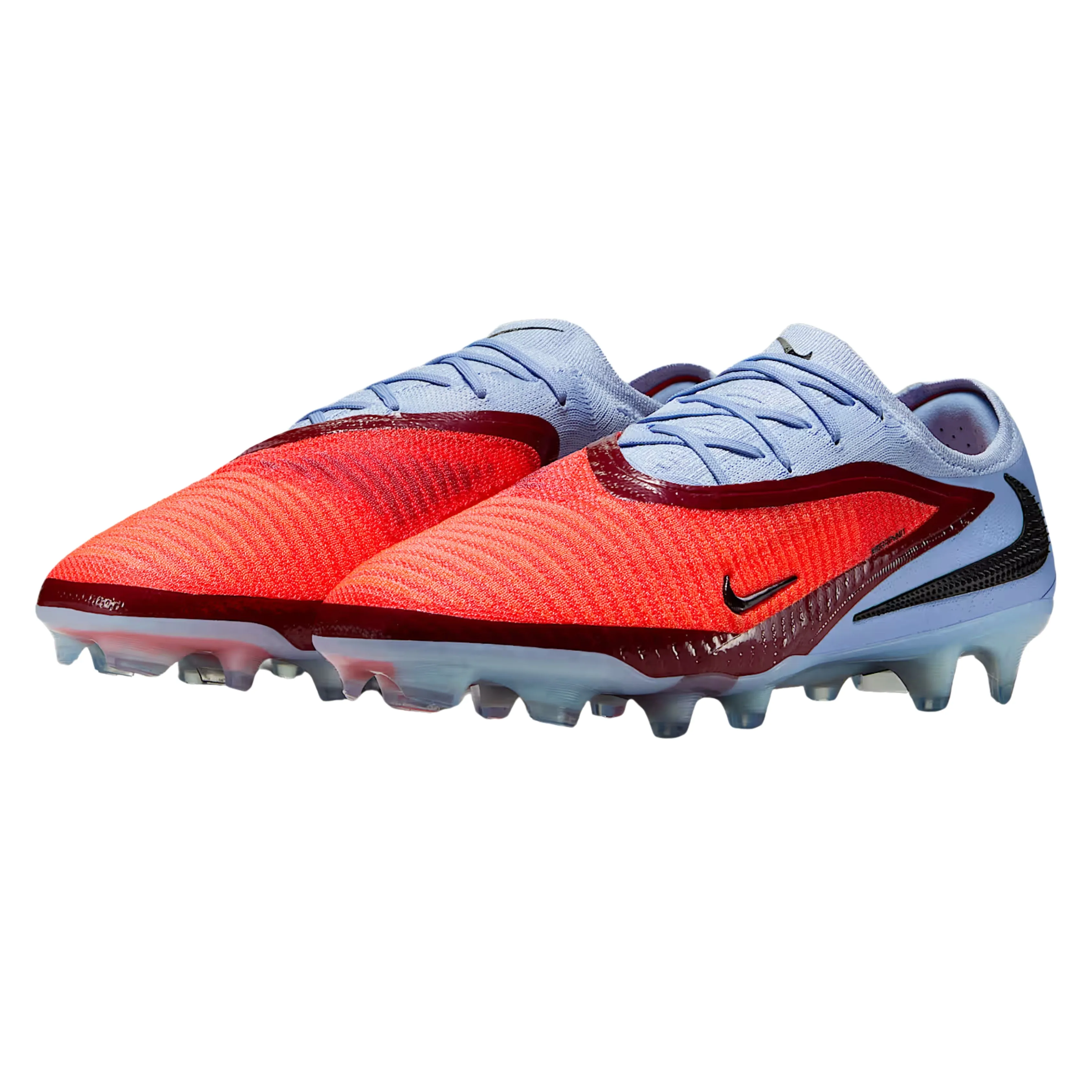 Nike Phantom GX 2 Low Elite Firm Ground Soccer Cleats (Royal Tint/Bright Crimson) Pace Assist