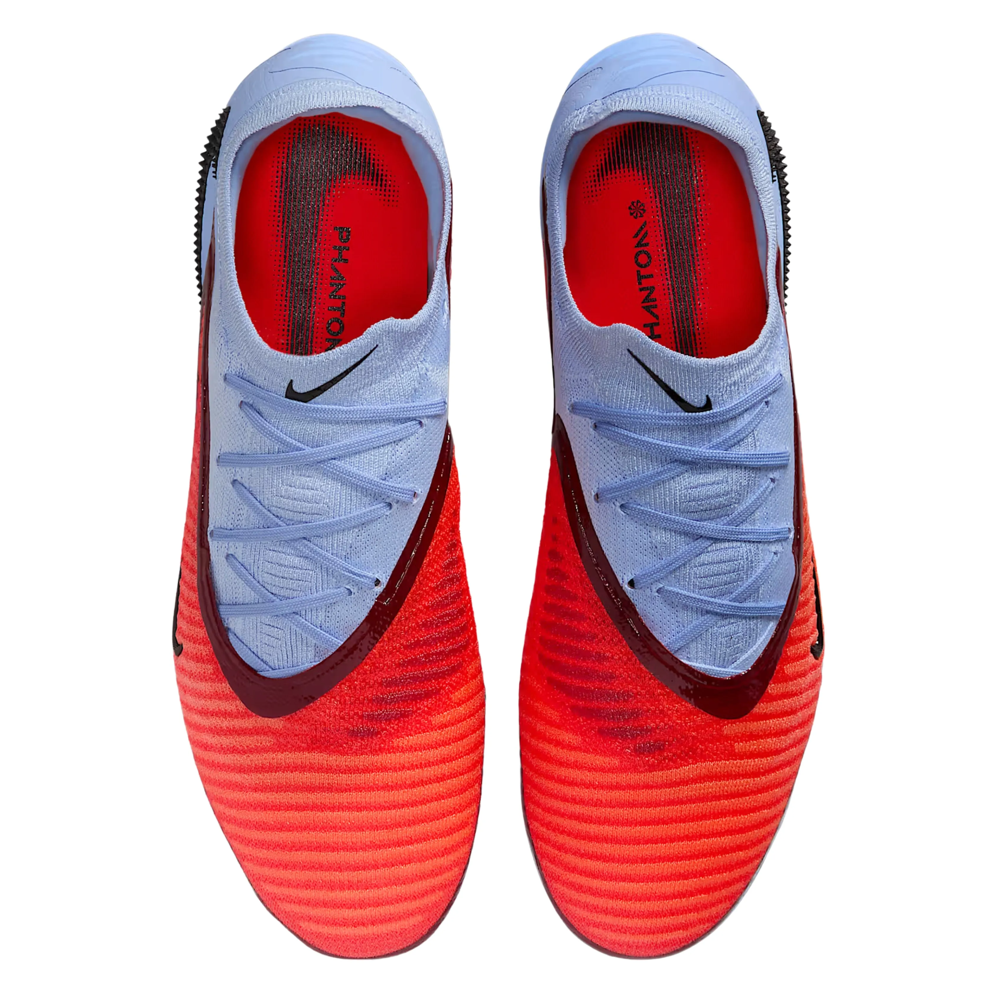 Nike Phantom GX 2 Low Elite Firm Ground Soccer Cleats (Royal Tint/Bright Crimson) Toe Flex Flexible Sole