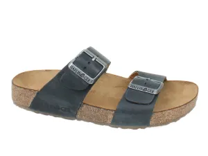 Firm Ground Haflinger Men Sandals Andrew Country Black