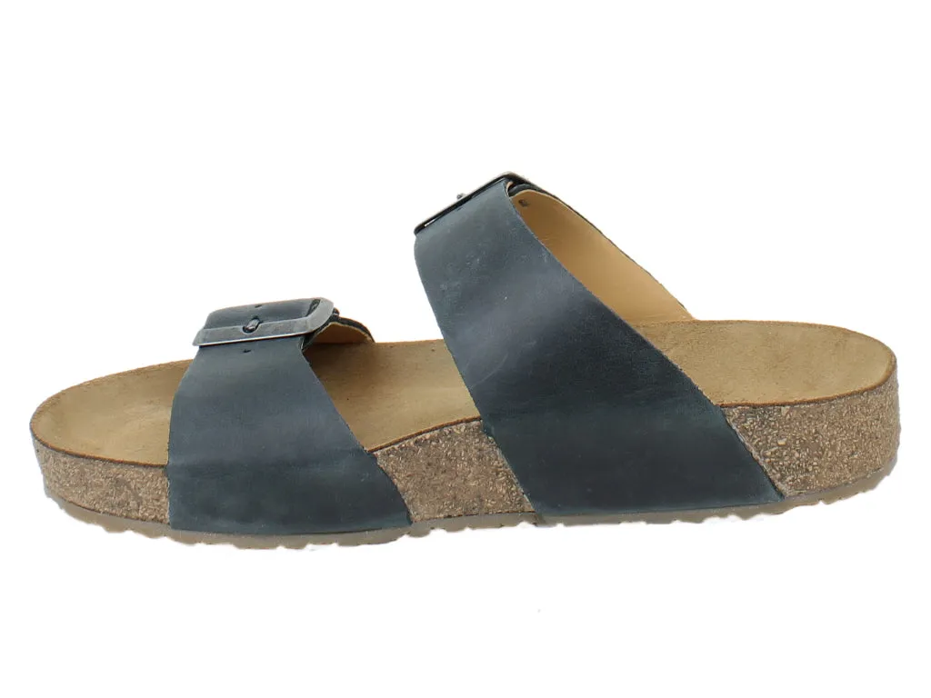 Haflinger Men Sandals Andrew Country Black Step Free
