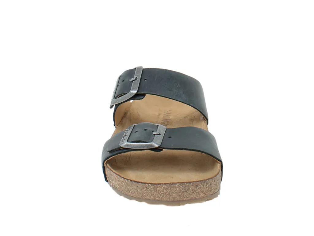 Daily Essential Haflinger Men Sandals Andrew Country Black