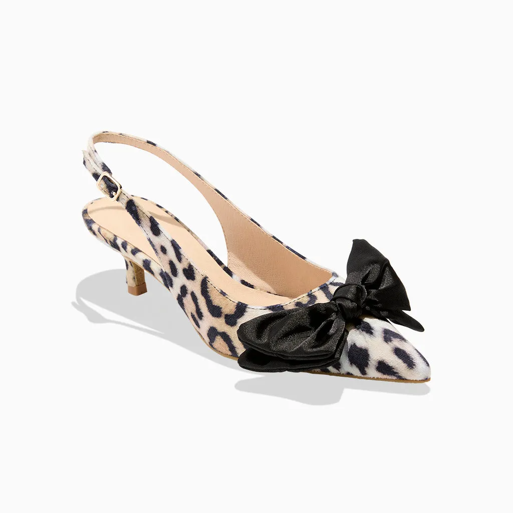 Action Fast Comfort Shank Debra Sling Back Kitten Heel