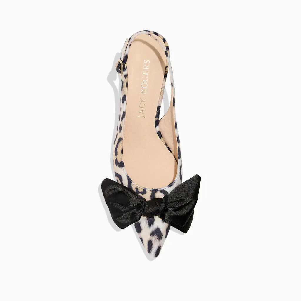 Canvas Everyday Debra Sling Back Kitten Heel