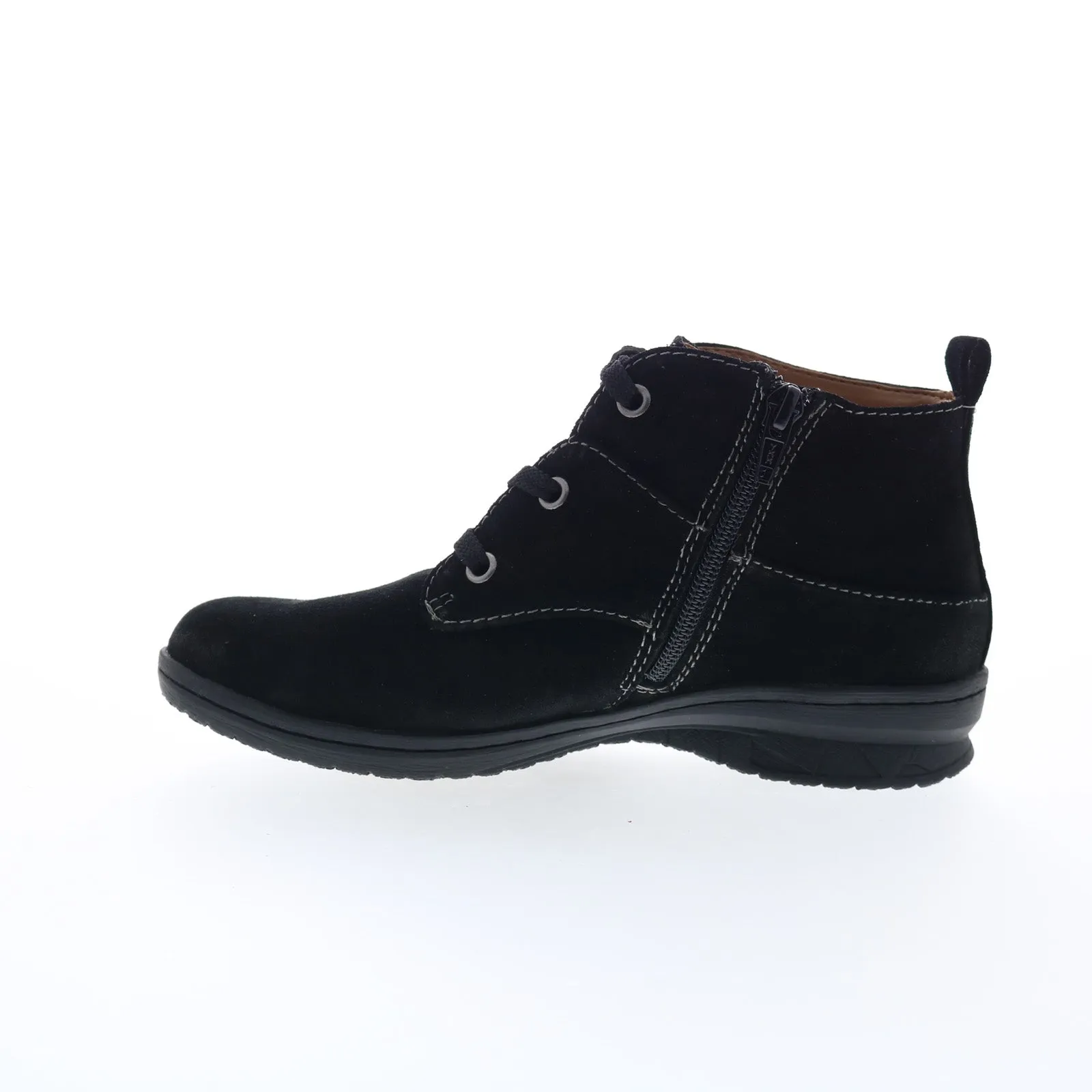 Heavy Trail Comfortiva Forli CT0026521 Womens Black Narrow Suede Casual Dress Boots