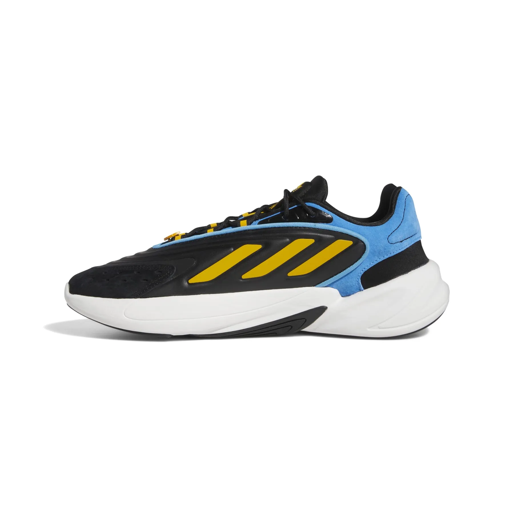ADIDAS FZ5881 OZELIA MN'S (Medium) Black/Gold/Blue Synthetic Running Shoes professional athlete - endorsed