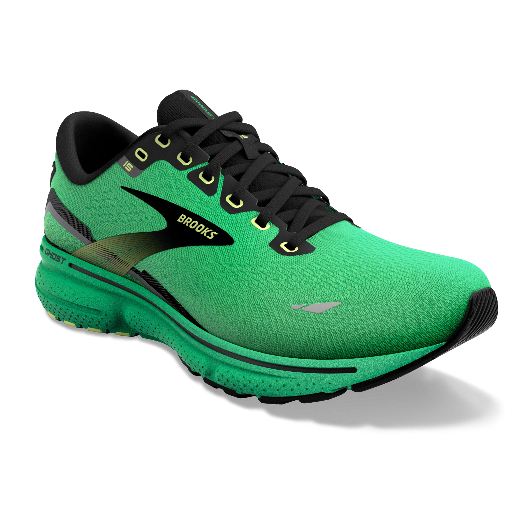 Men's Ghost 15 running in hilly terrain shoes