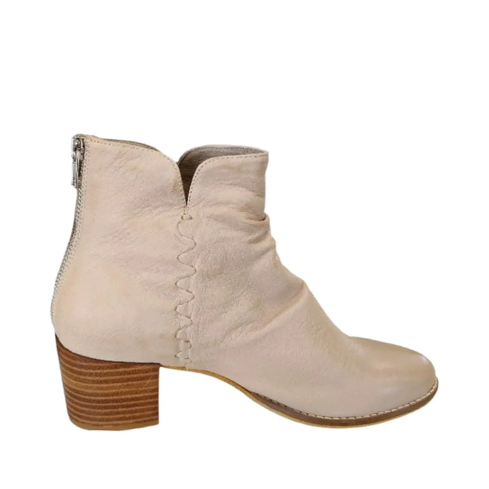 DJANGO & JULIETTE MILLIE CARAMEL Stain Resistant Toe Protection
