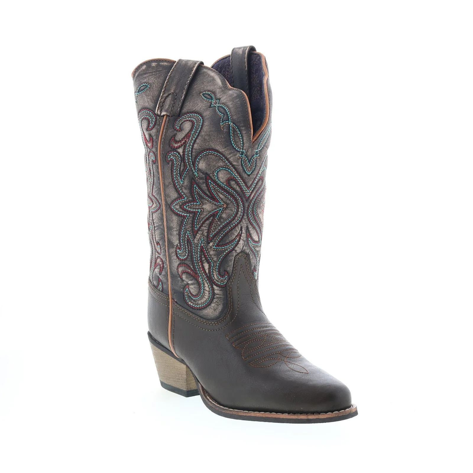 Heavy Duty Adjustable Smoky Mountain Boots Fusion 1  6685 Womens Brown Leather Western Boots