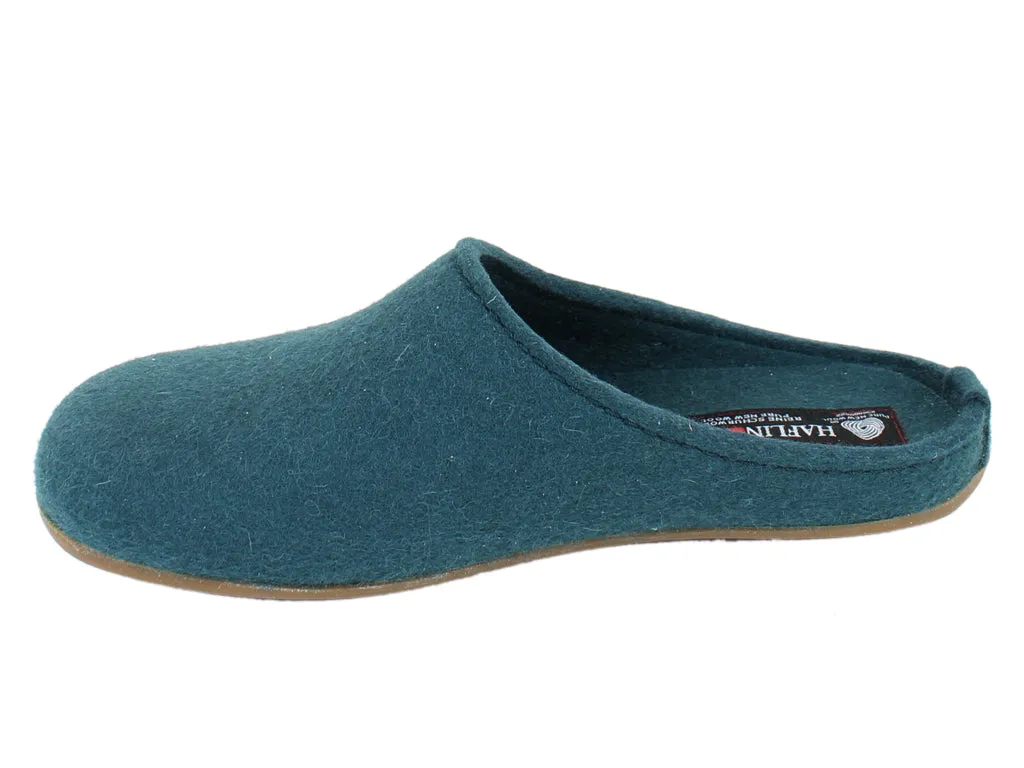 Stylish Footwear Relaxed Steps Haflinger Slippers Everest Fundus Teal