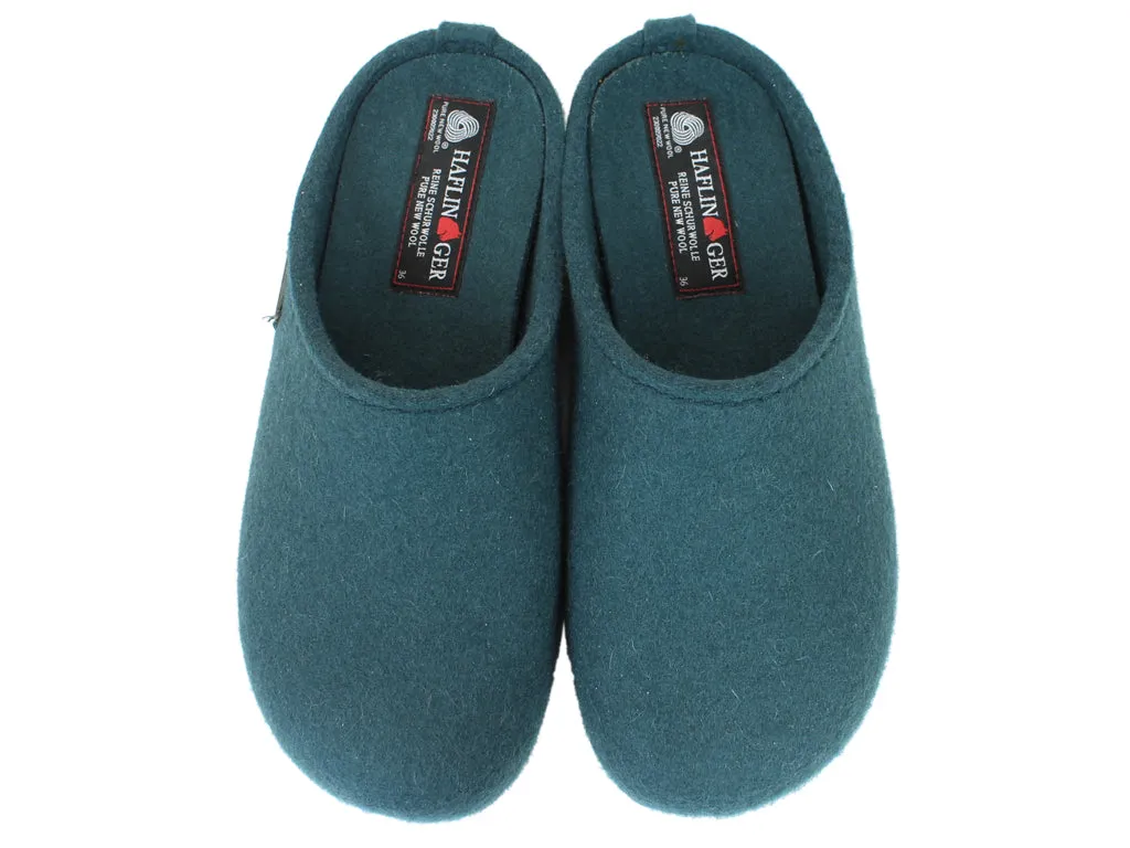 Slip Walk Haflinger Slippers Everest Fundus Teal