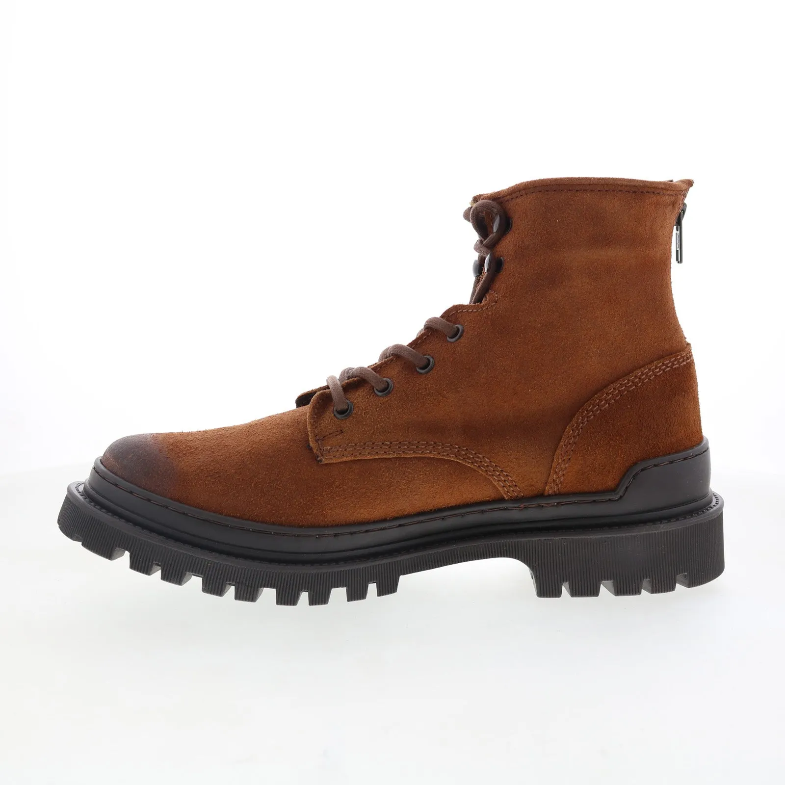 Lightweight Fit Comfortable backstay Dingo High Country DI-842 Mens Brown Leather Lace Up Casual Dress Boots