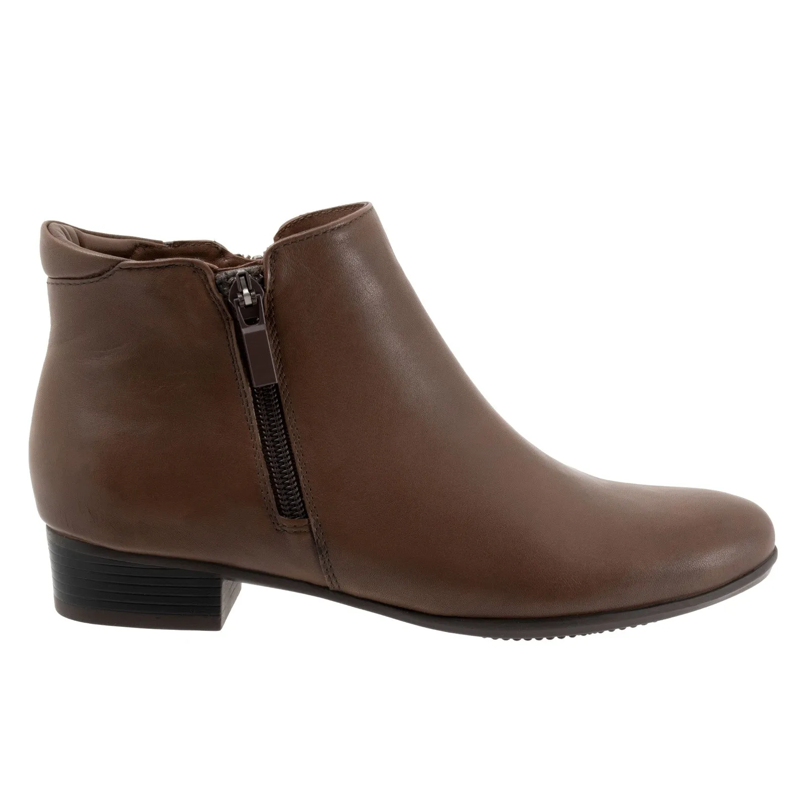 Easy Walk Trotters Major T1762-104 Womens Brown Extra Wide Ankle & Booties Boots