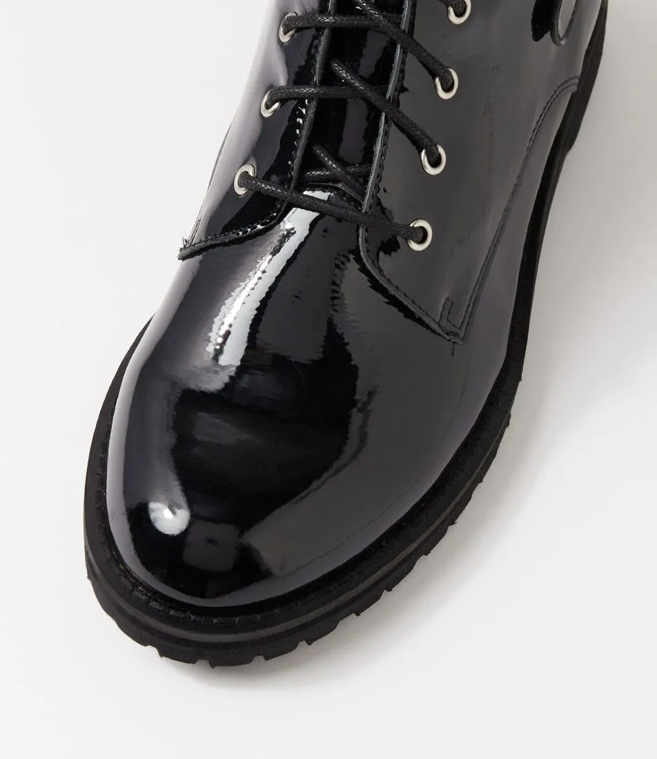 ZIERA MIYOKO BLACK Stable Ankle