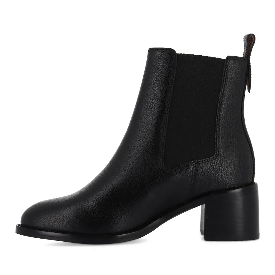 formal user LIBERTY - BLACK TUMBLED LEATHER