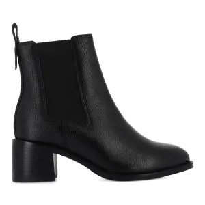 kids' large LIBERTY - BLACK TUMBLED LEATHER