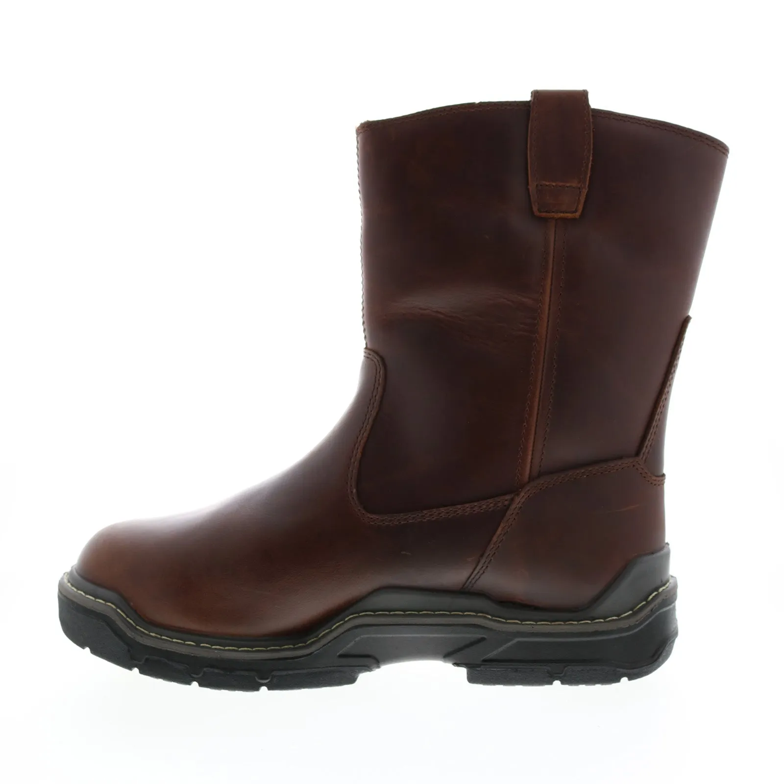 Wolverine Raider Durashocks Wellington Insulated 10" Mens Brown Work Boots Shopping Mall Comfort Wrap