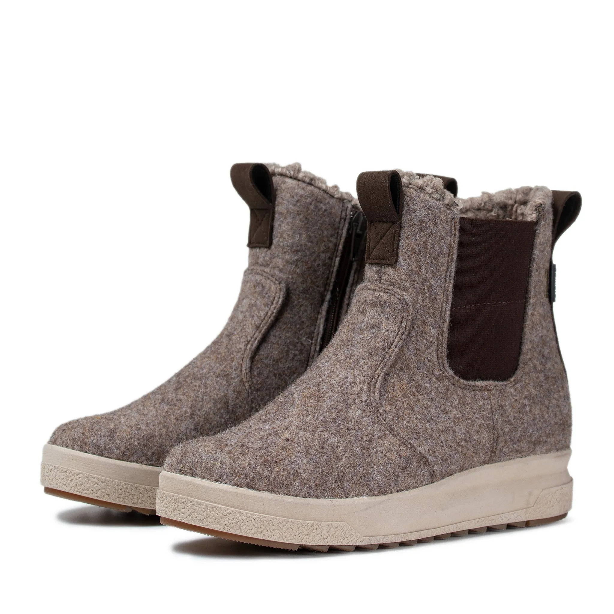 KEVO Women's GORE-TEX? Felt Chelsea boots Fashionable Ground Force