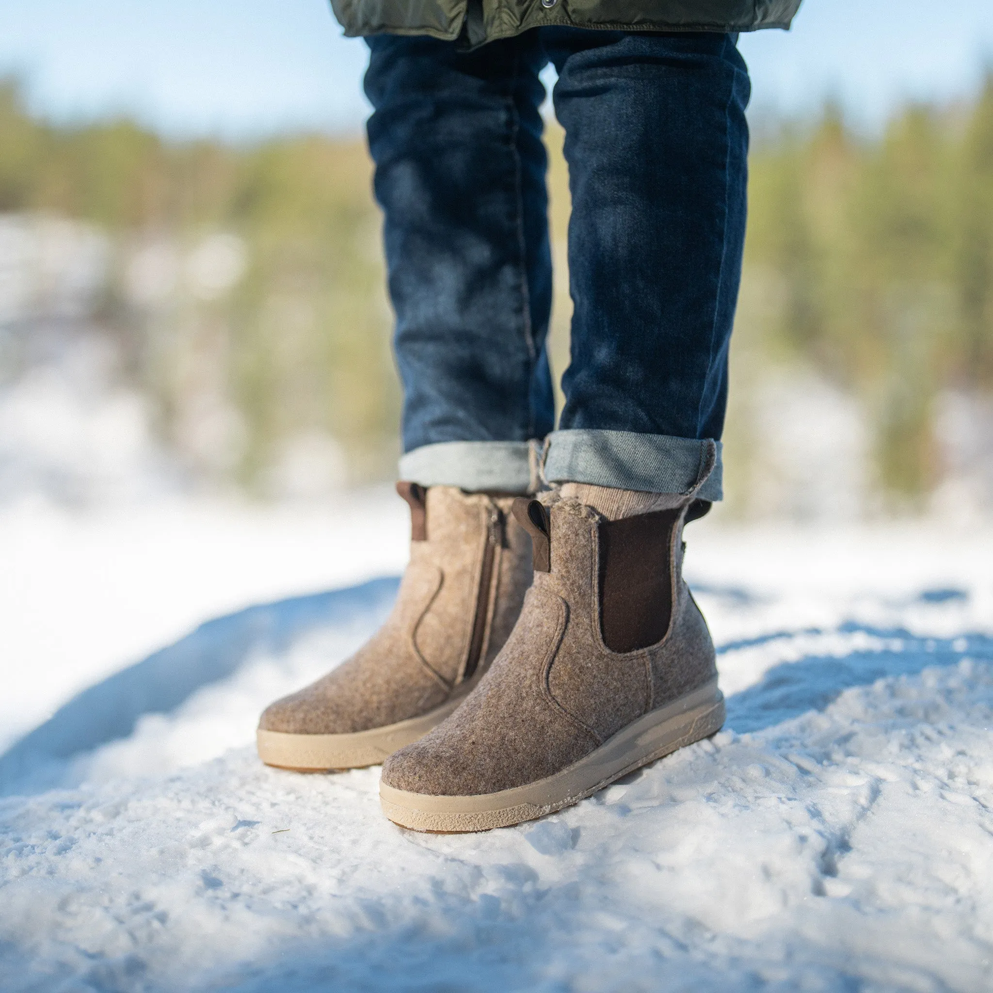 Supportive sole Tactical Gear KEVO Women's GORE-TEX? Felt Chelsea boots