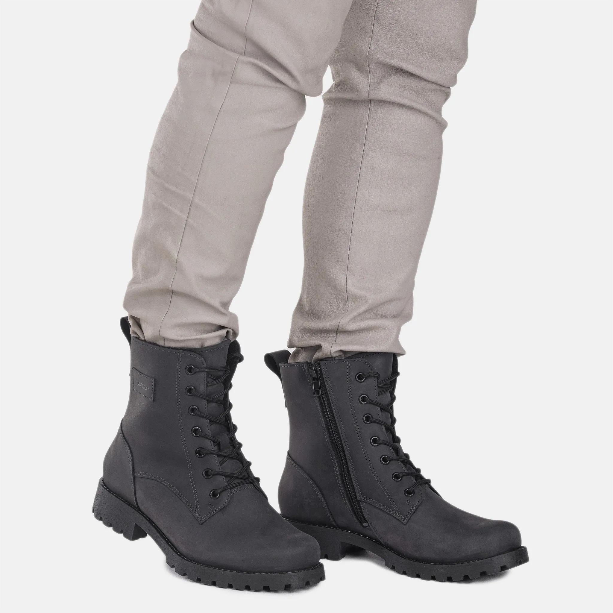 KARA Women's Zero Waste ankle boots Durable Look Support frame