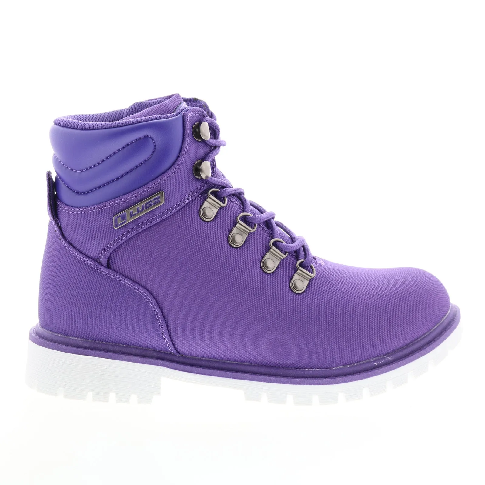 Warehouse Work Comfort Flex Lugz Grotto II WGROT2T-5001 Womens Purple Synthetic Casual Dress Boots