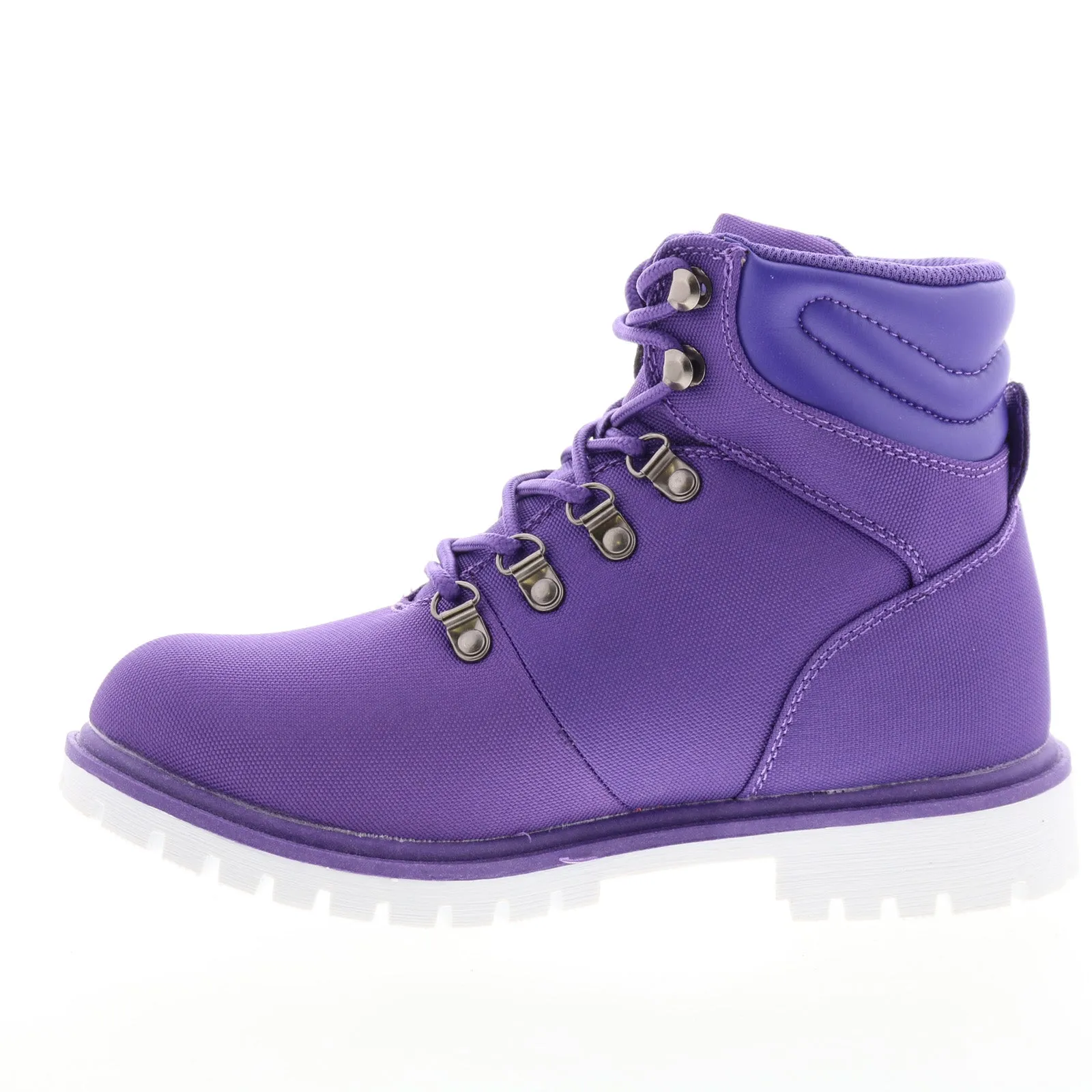 Anti-Skid Farmer Lugz Grotto II WGROT2T-5001 Womens Purple Synthetic Casual Dress Boots