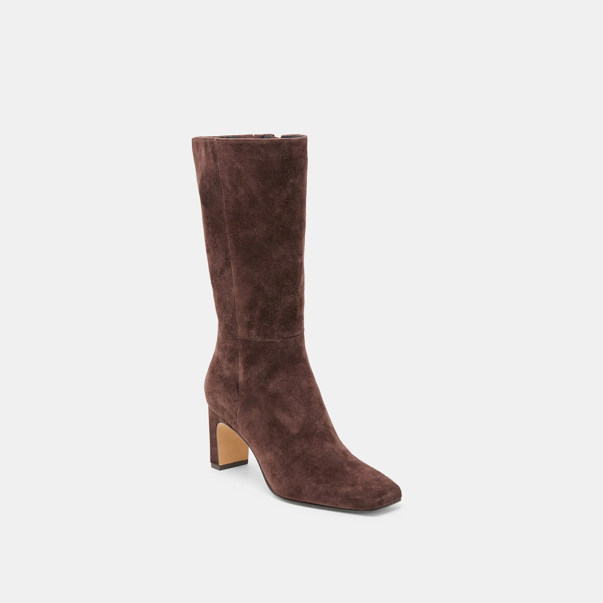 Comfortable backstay RIGGS BOOTS MAHOGANY SUEDE