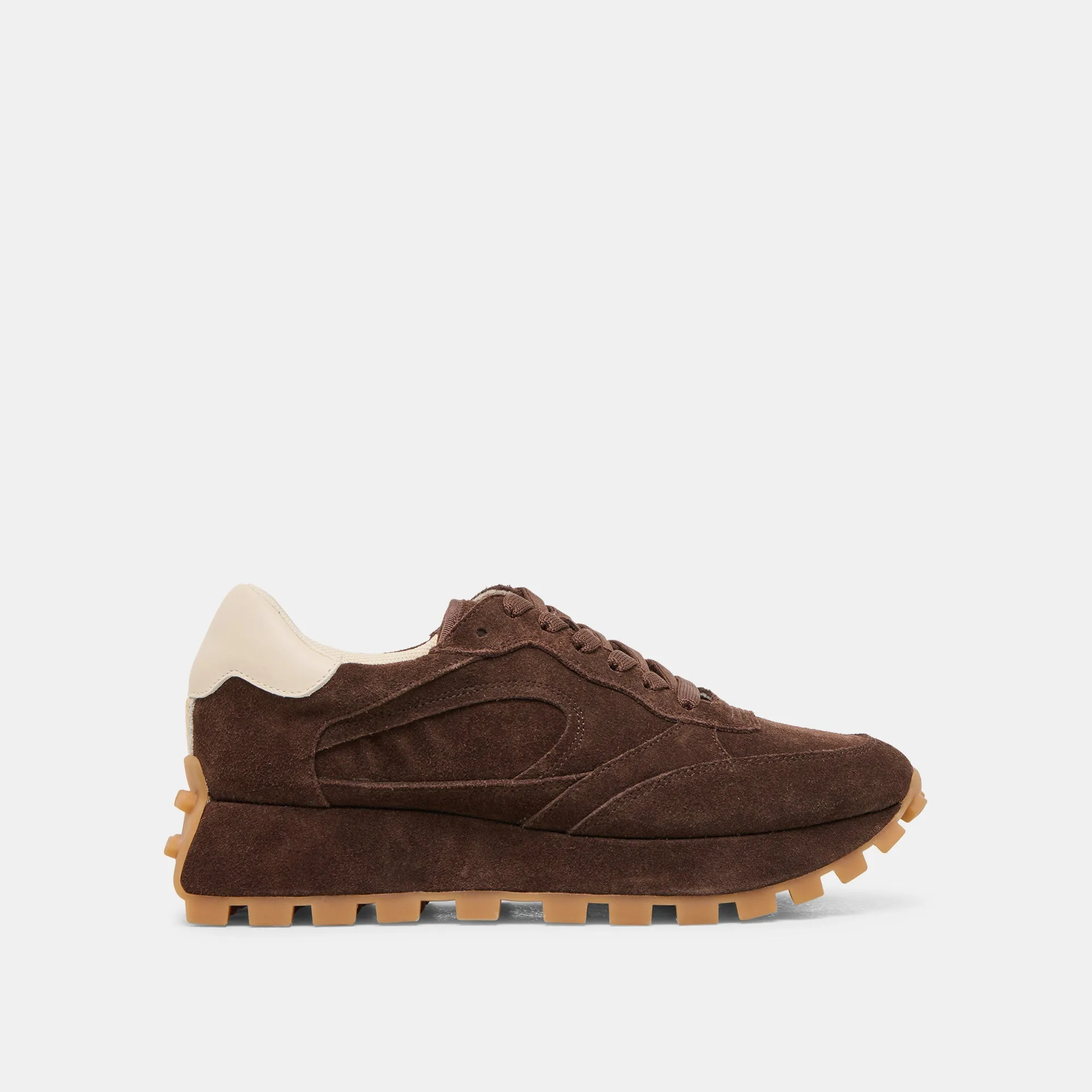 TRICIA SNEAKERS DK BROWN SUEDE Smart Look