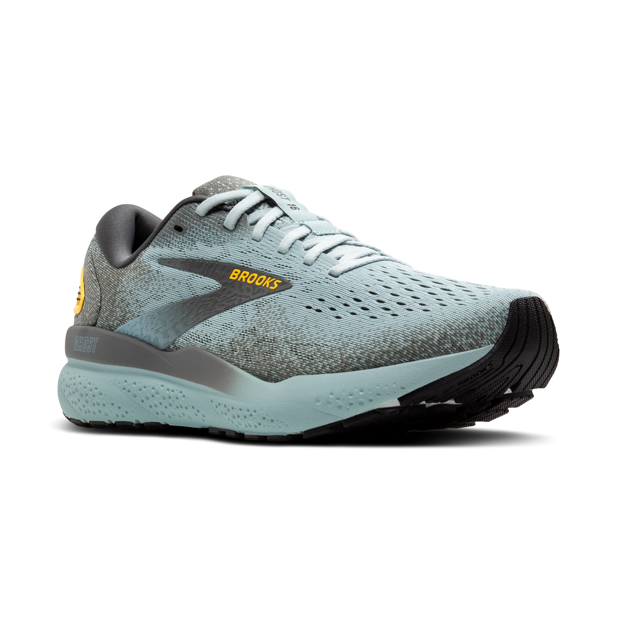 Men's Ghost 16 running with a high - top design