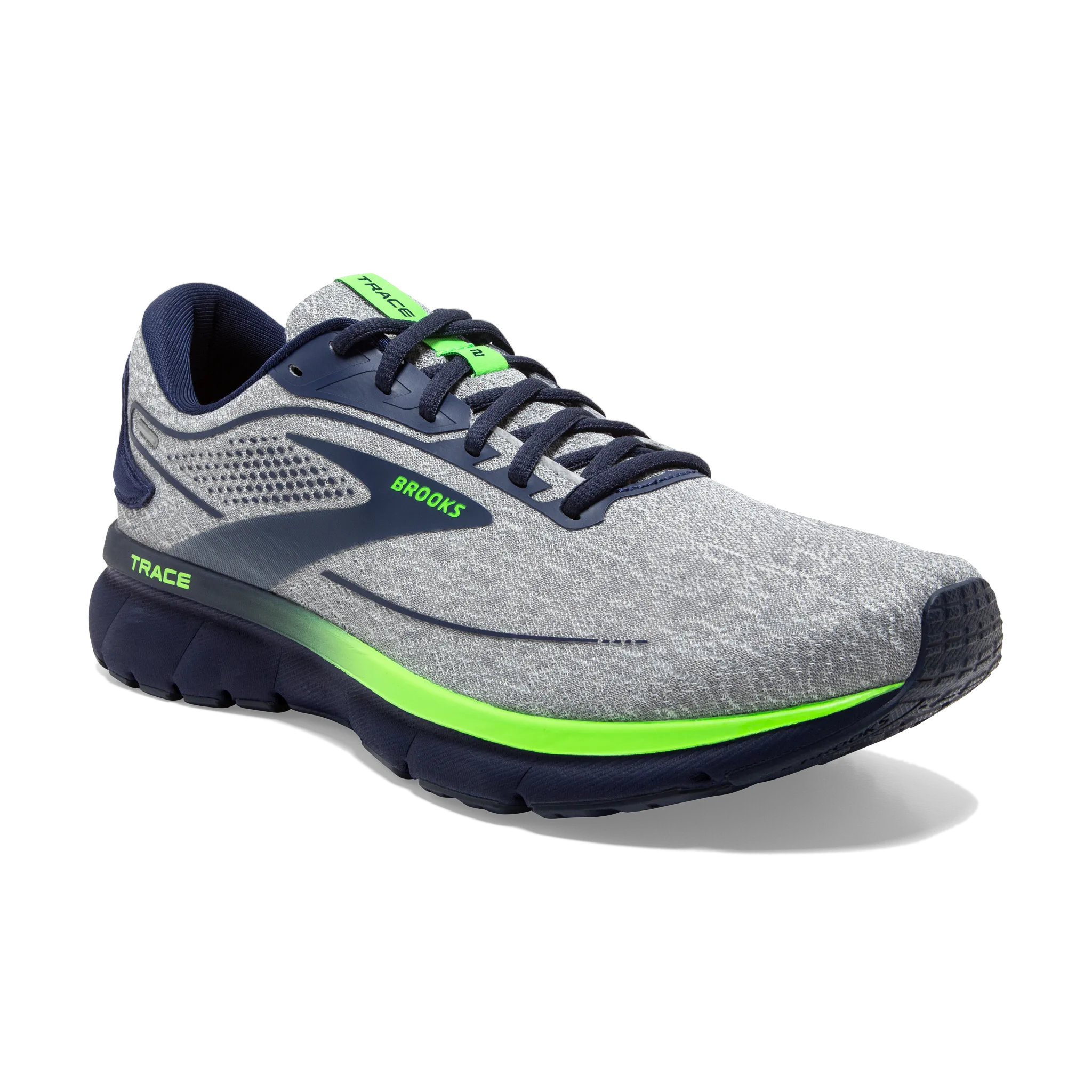 Men's Trace 2 running in a cantilever bridge area shoes