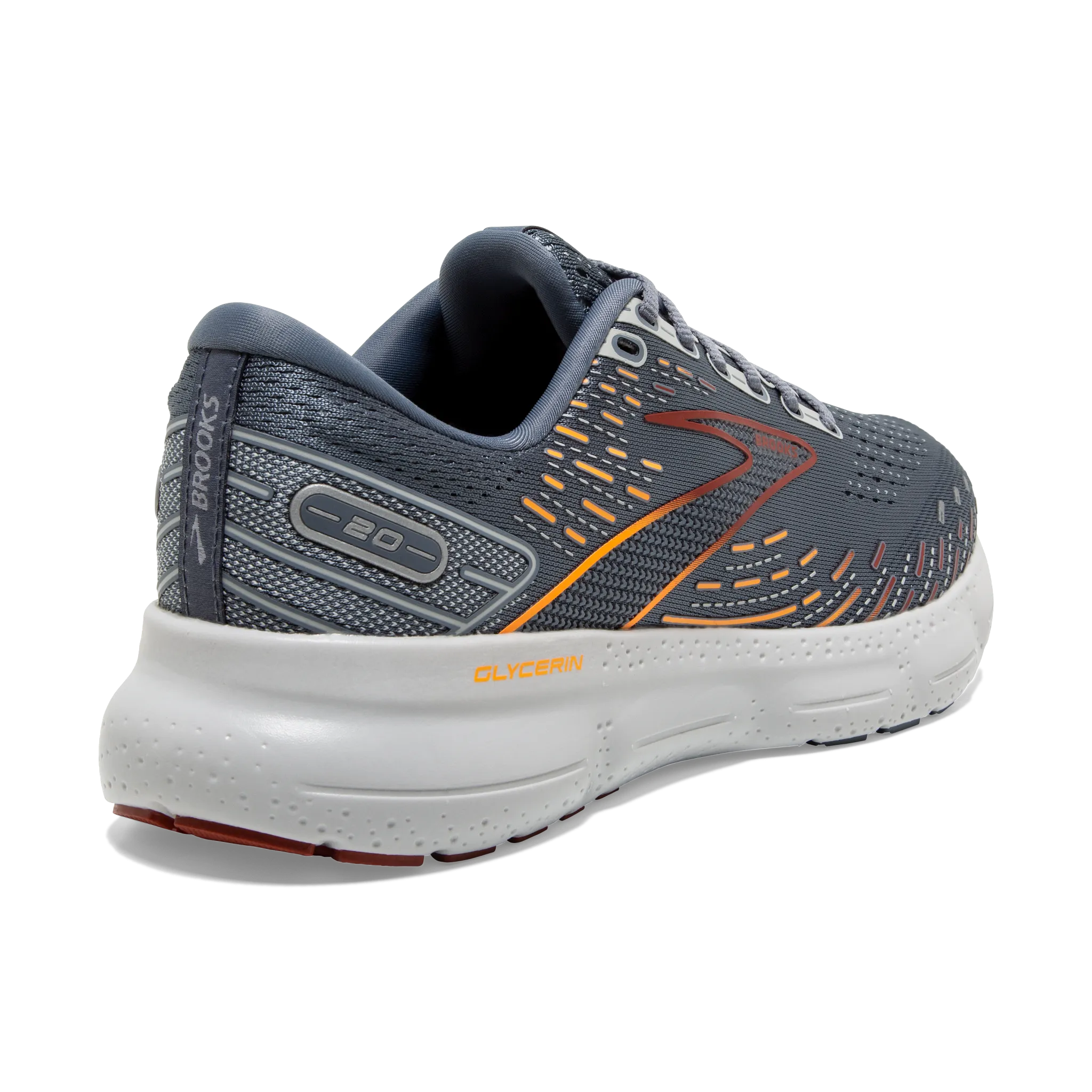 flexible outsole running shoes Men's Glycerin 20