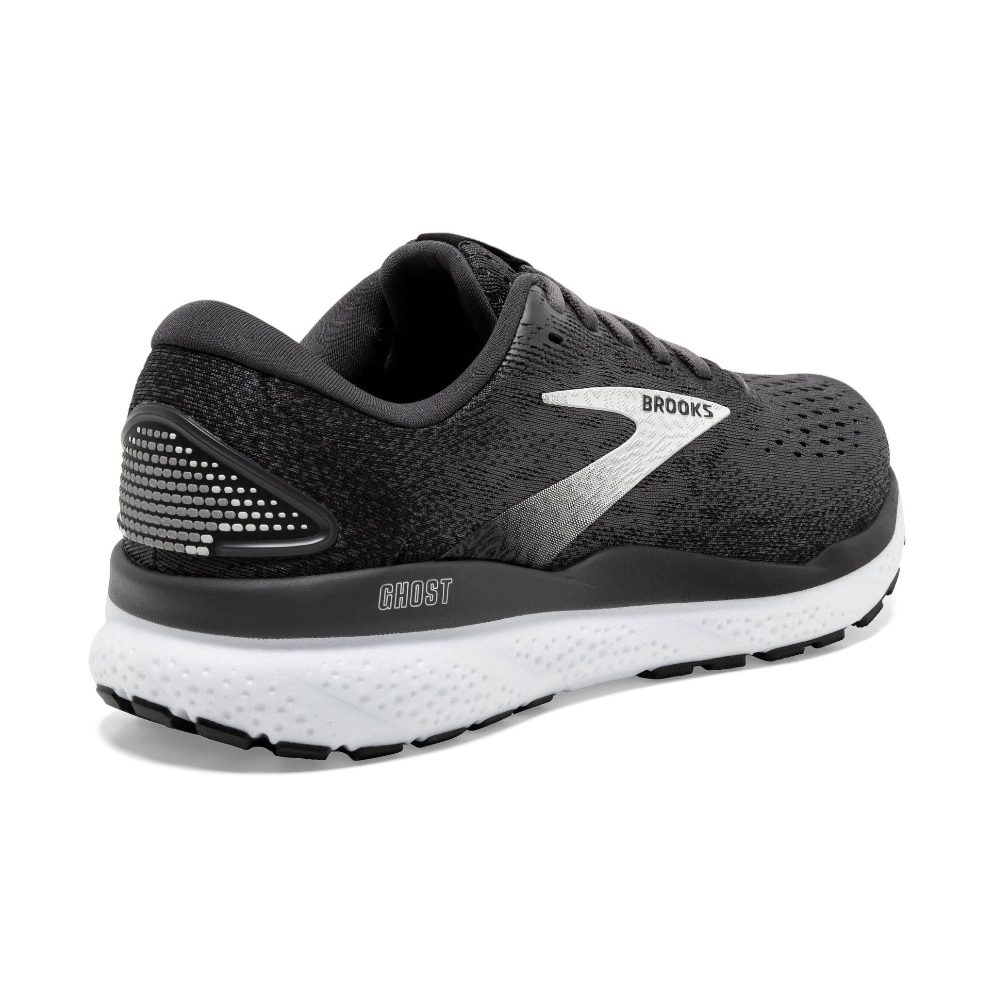 Women's Ghost 16 running in park shoes