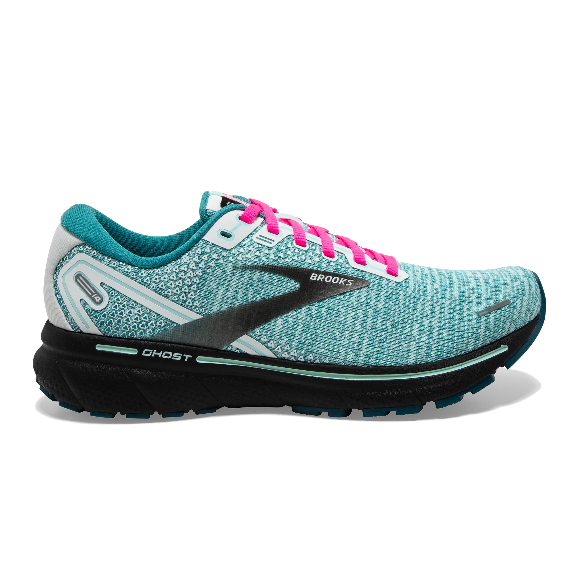 Women's Ghost 14 running in a tram station area shoes anti - microbial - treatment shoes