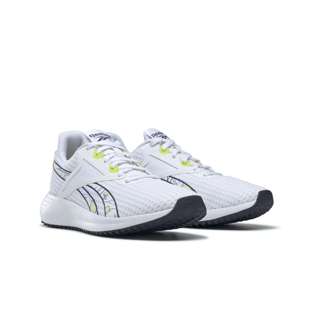 REEBOK GY3978 LITE PLUS 3 WMN'S (Medium) White/Purple/Yellow Mesh Running Shoes All Day Wear anti - odor shoe quality