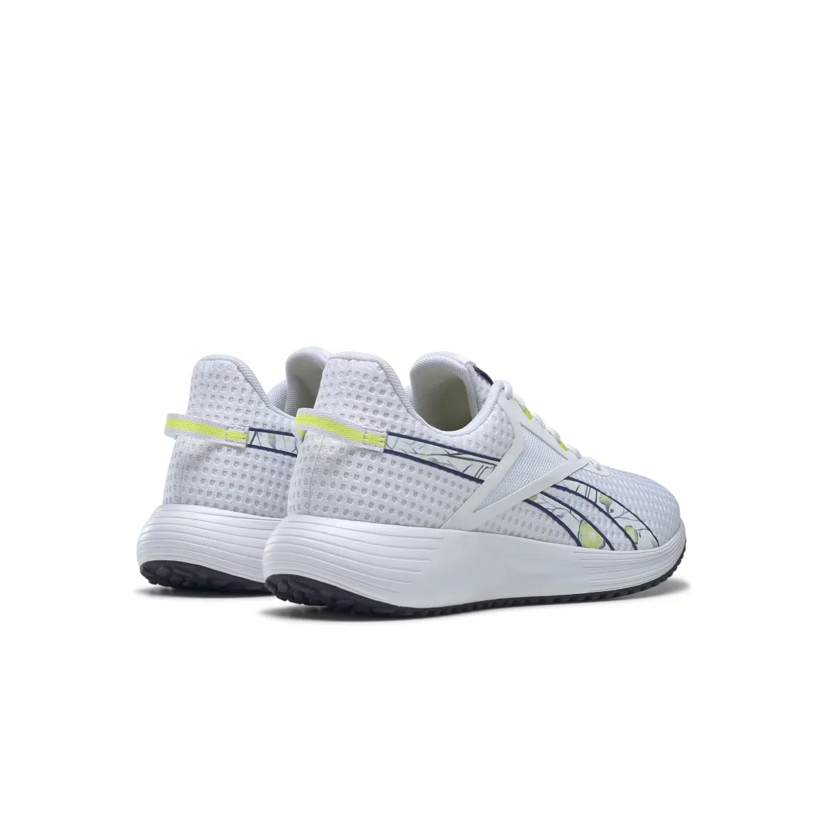 individual shoes REEBOK GY3978 LITE PLUS 3 WMN'S (Medium) White/Purple/Yellow Mesh Running Shoes
