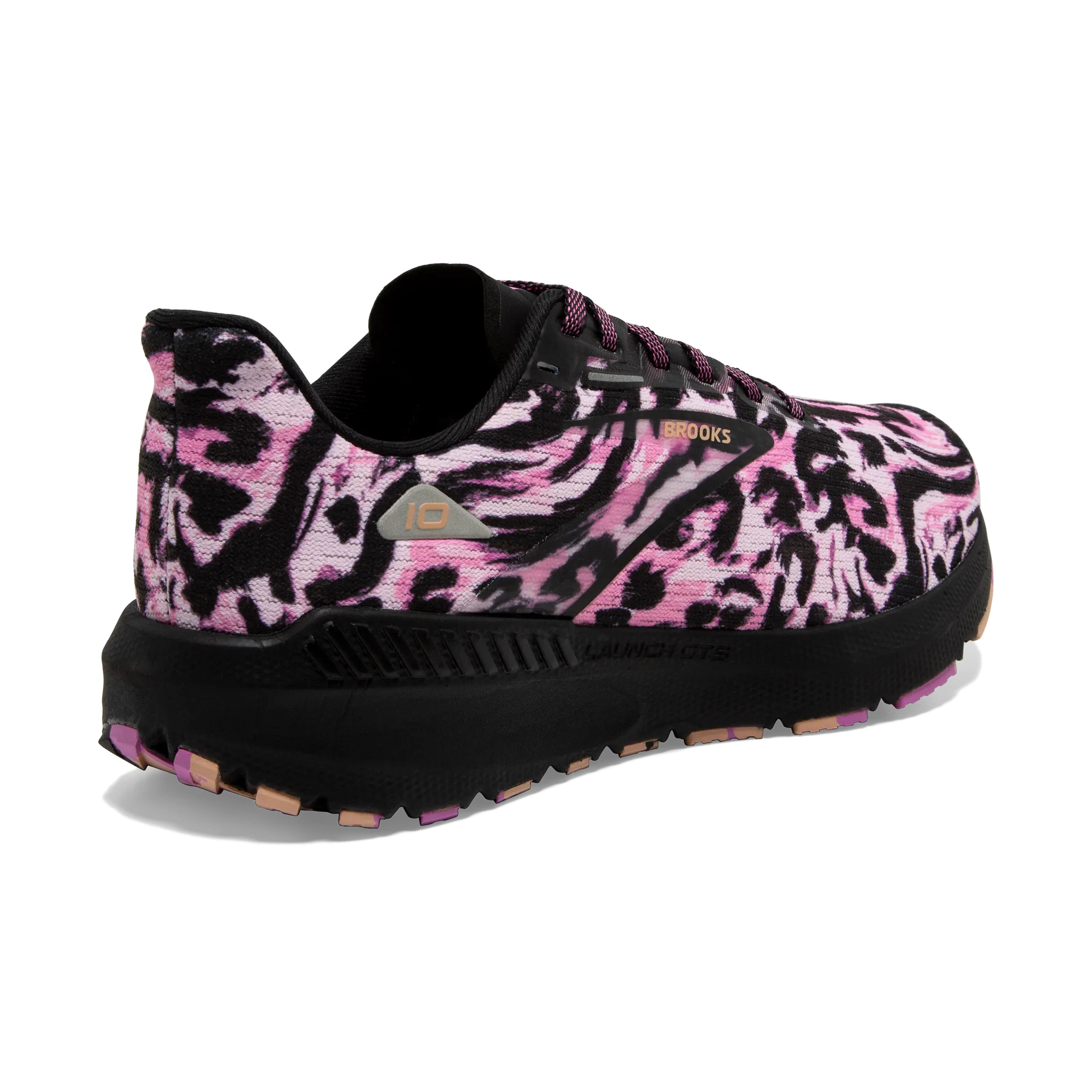 Women's Launch GTS 10 running in poorly - maintained tracks shoes running in winter