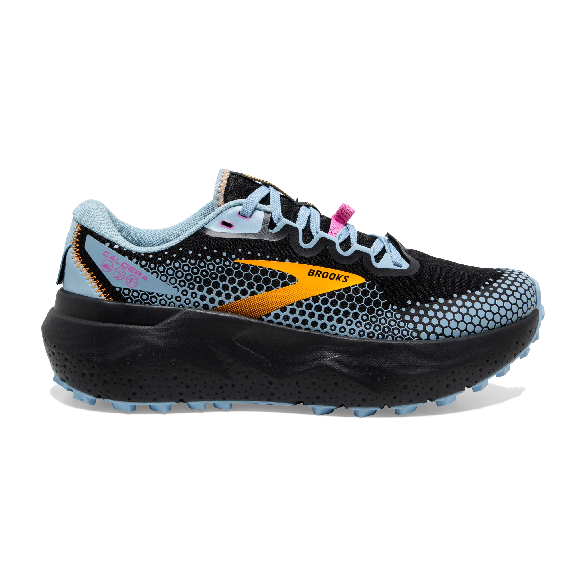 Women's Caldera 6 trail runners' shoes roomy toe - box