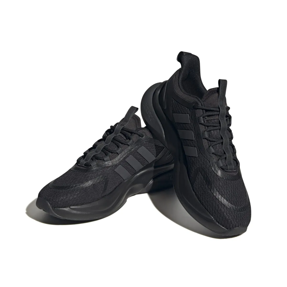 ADIDAS HP6149 ALPHABOUNCE  WMN'S (Medium) Black/Carbon/Gold Mesh Running Shoes Skechers Go Walk kayaking - running shoes