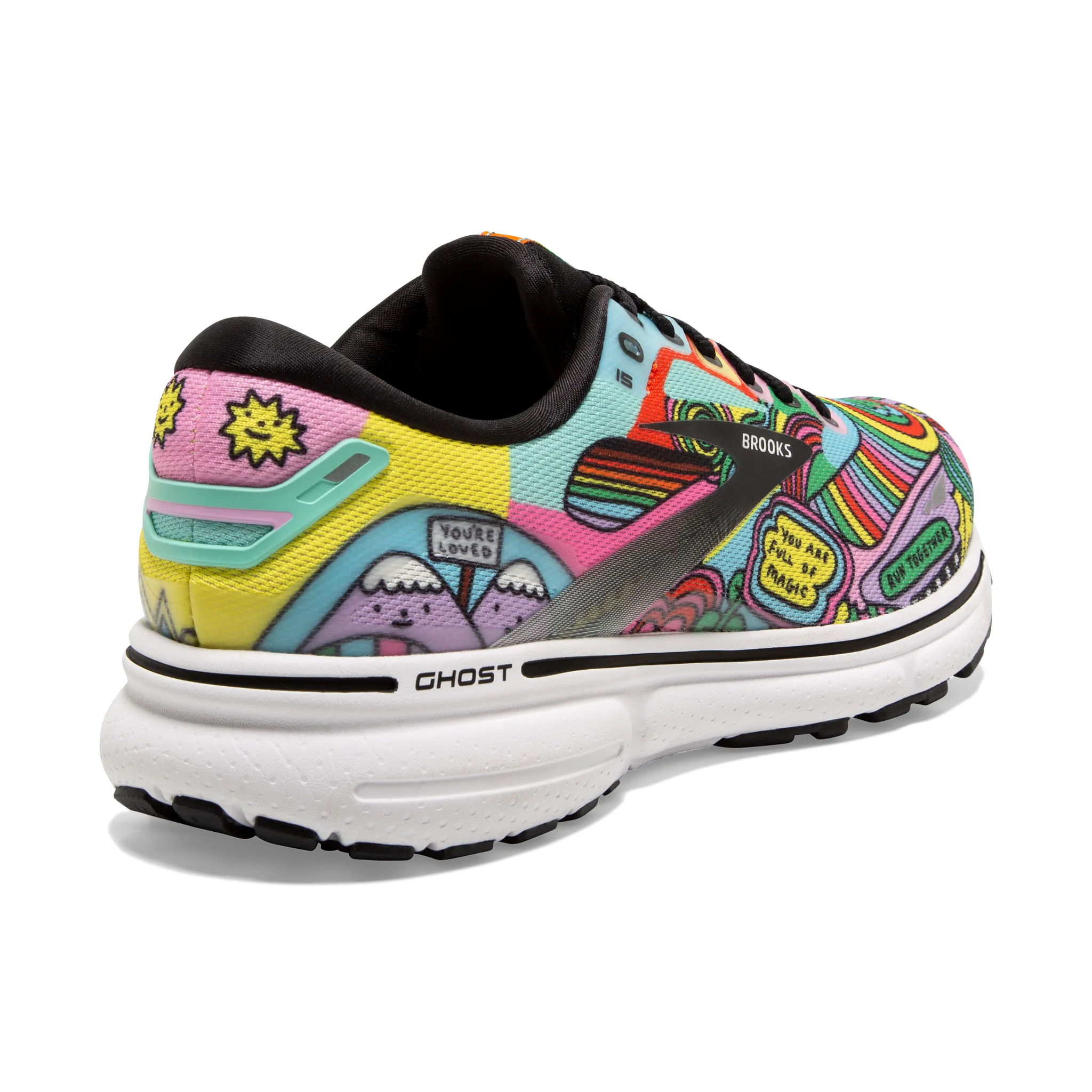 Women's Ghost 15 midfoot - strike shoe answer