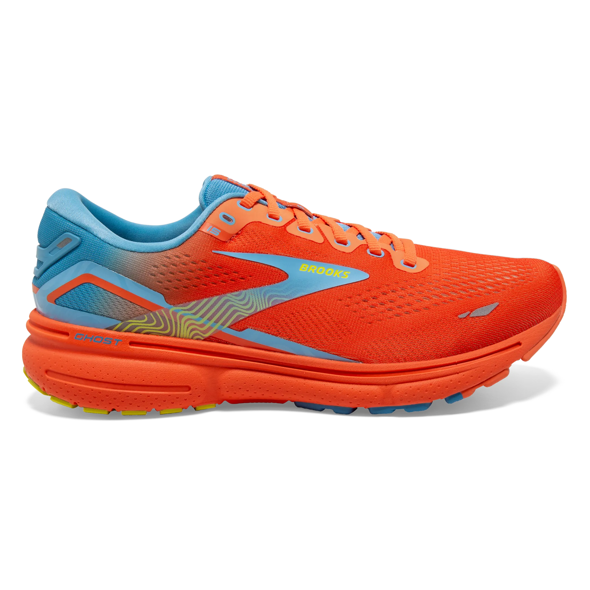 Men's Ghost 15 supportive synthetic shoes