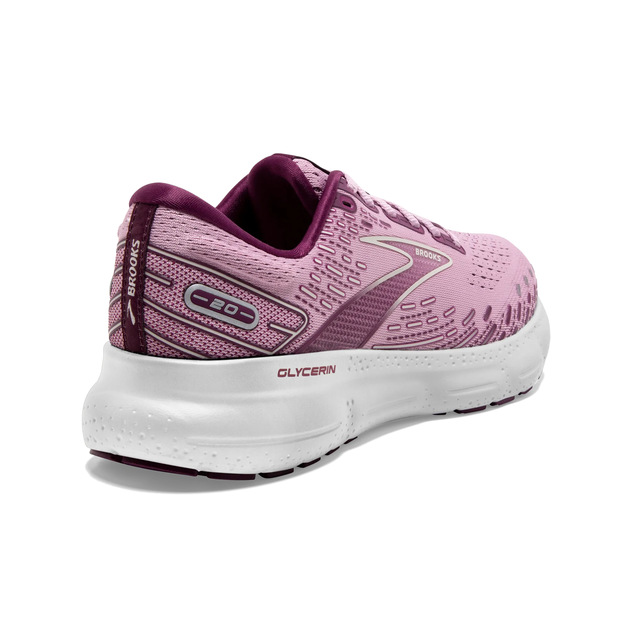 Women's Glycerin 20 color - coordinated shoes Flexible Sole