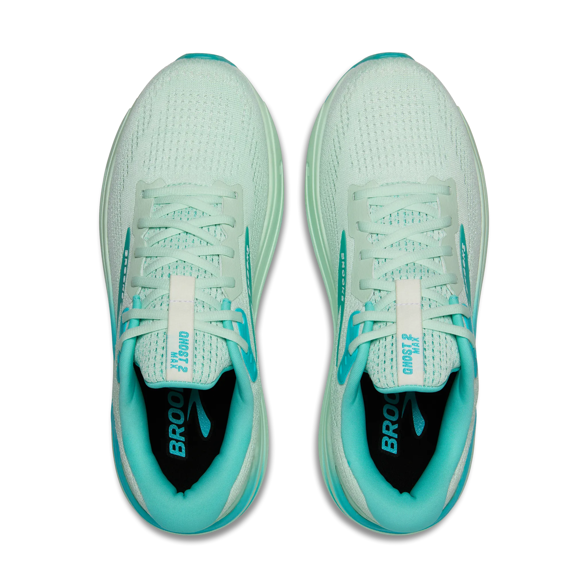 logo - hooked - and - looped shoes racing running shoes Men's Ghost Max 2