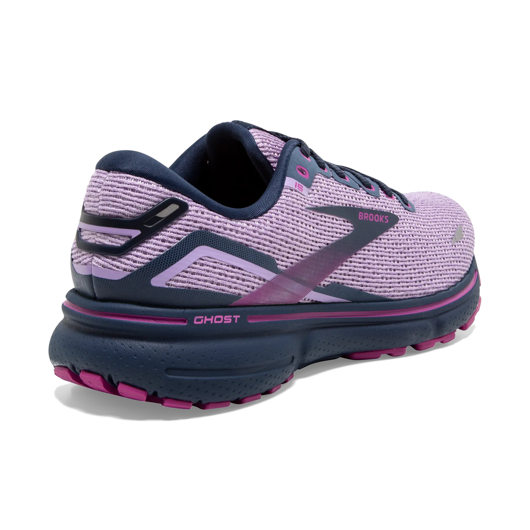 Women's Ghost 15 retro - style running shoes Short distance running