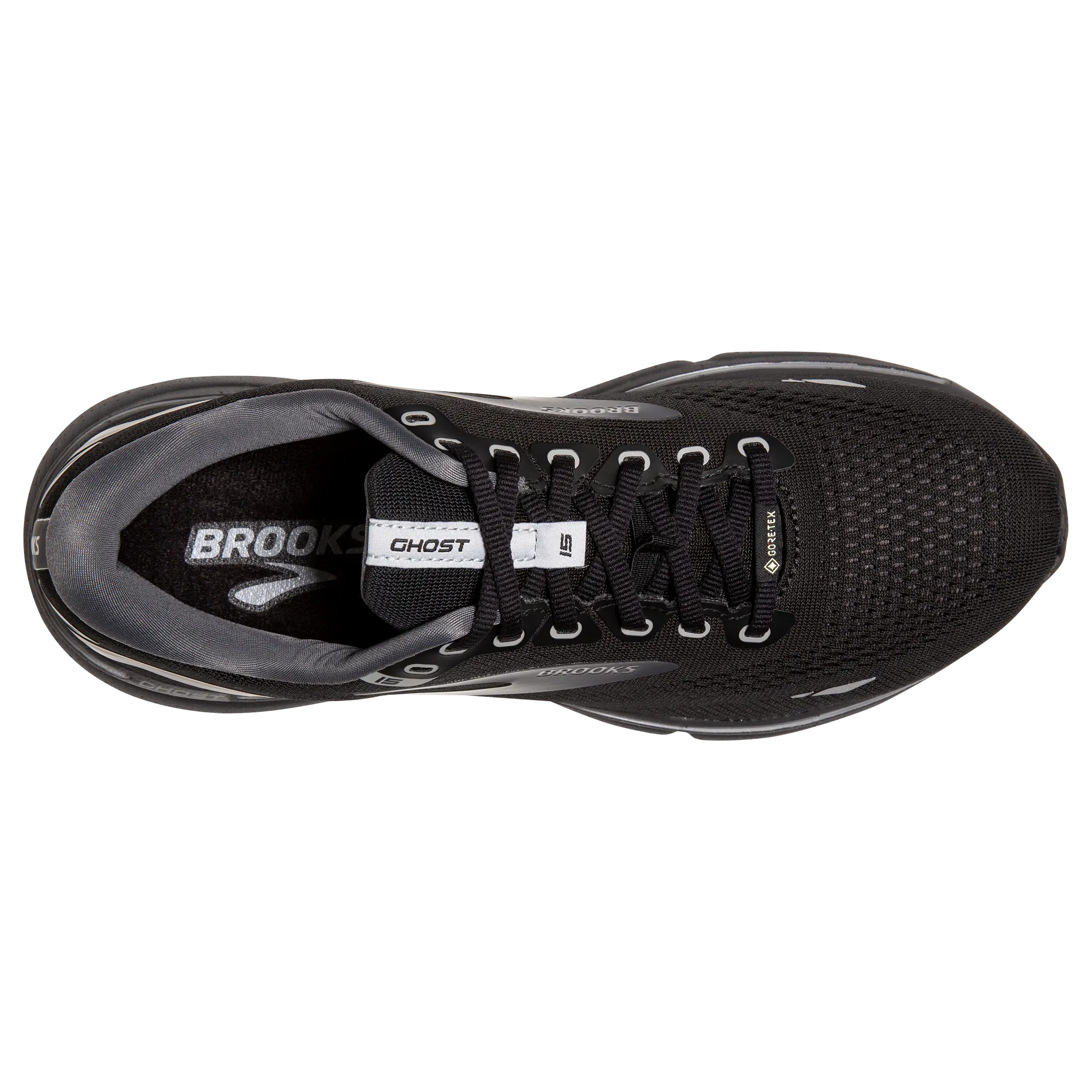 trendy running shoes roomy toe - box Men's Ghost 15 GTX