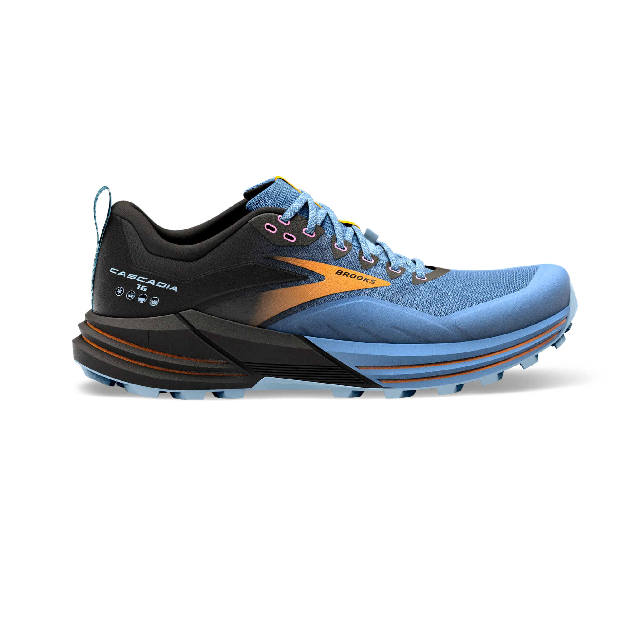 Women's Cascadia 16 professional athletes' shoes