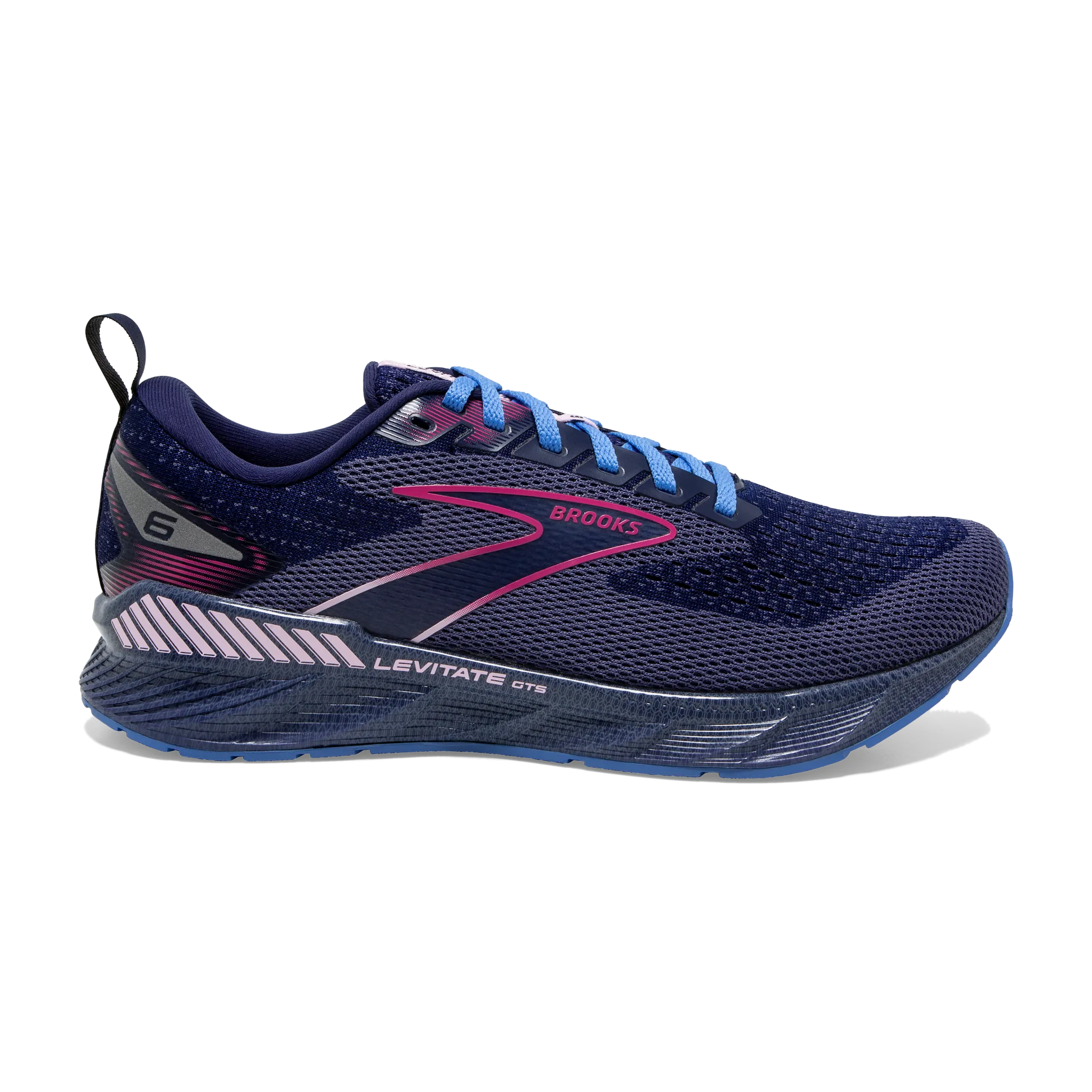 Women's Levitate GTS 6 post - run recovery suede running wear