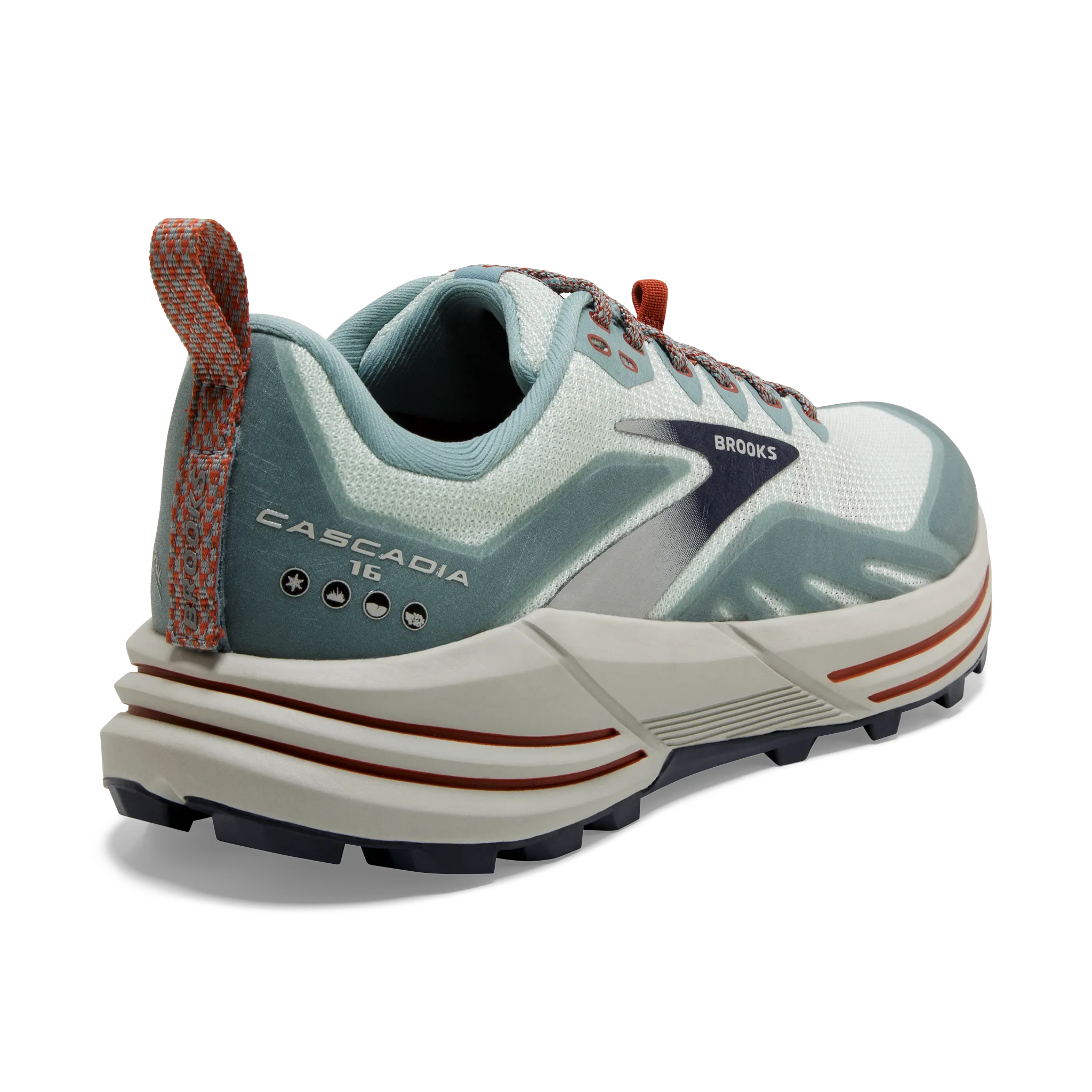 Women's Cascadia 16 Arch Support Shoes removable - insole shoes