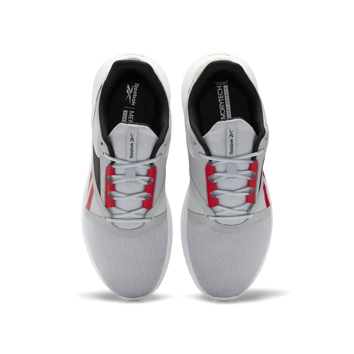 Limited - edition REEBOK GY4061 ENERGYLUX 3 MN'S (Medium) Grey/Black/Red Mesh Running Shoes