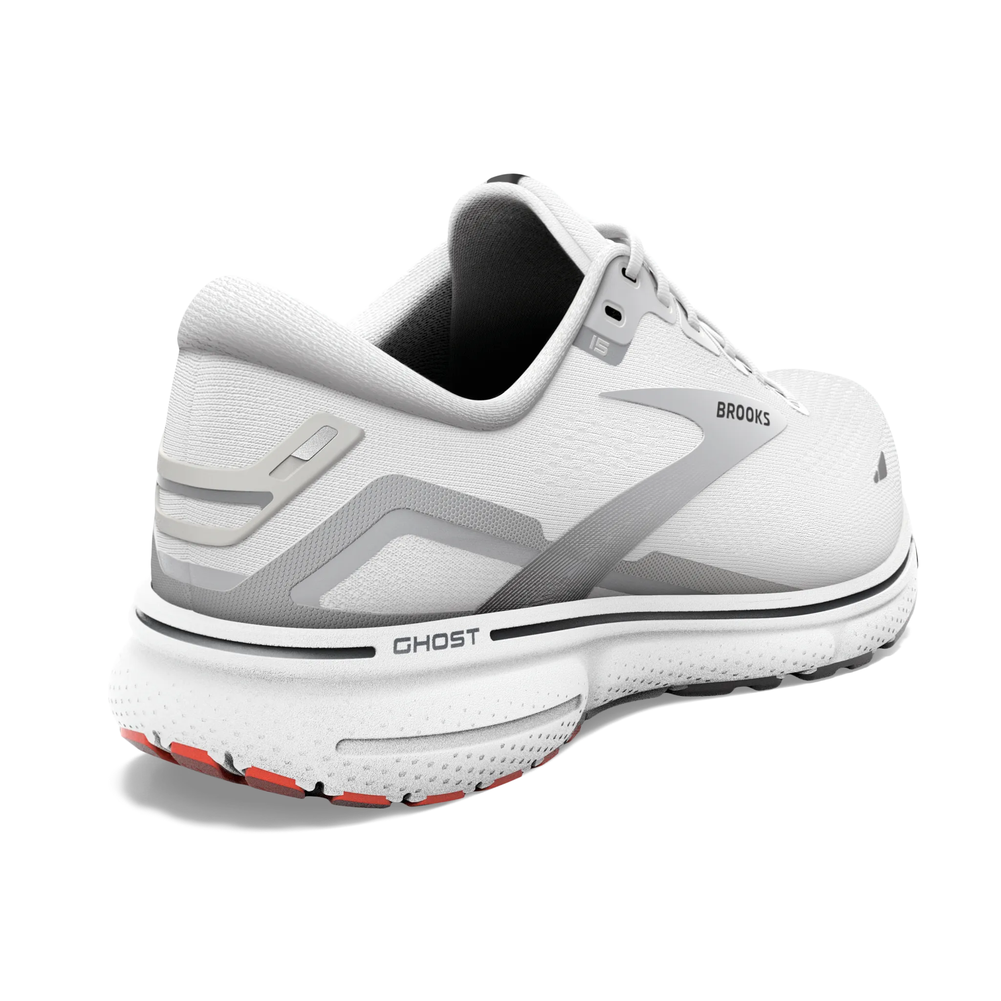 Men's Ghost 15 running on flat ground