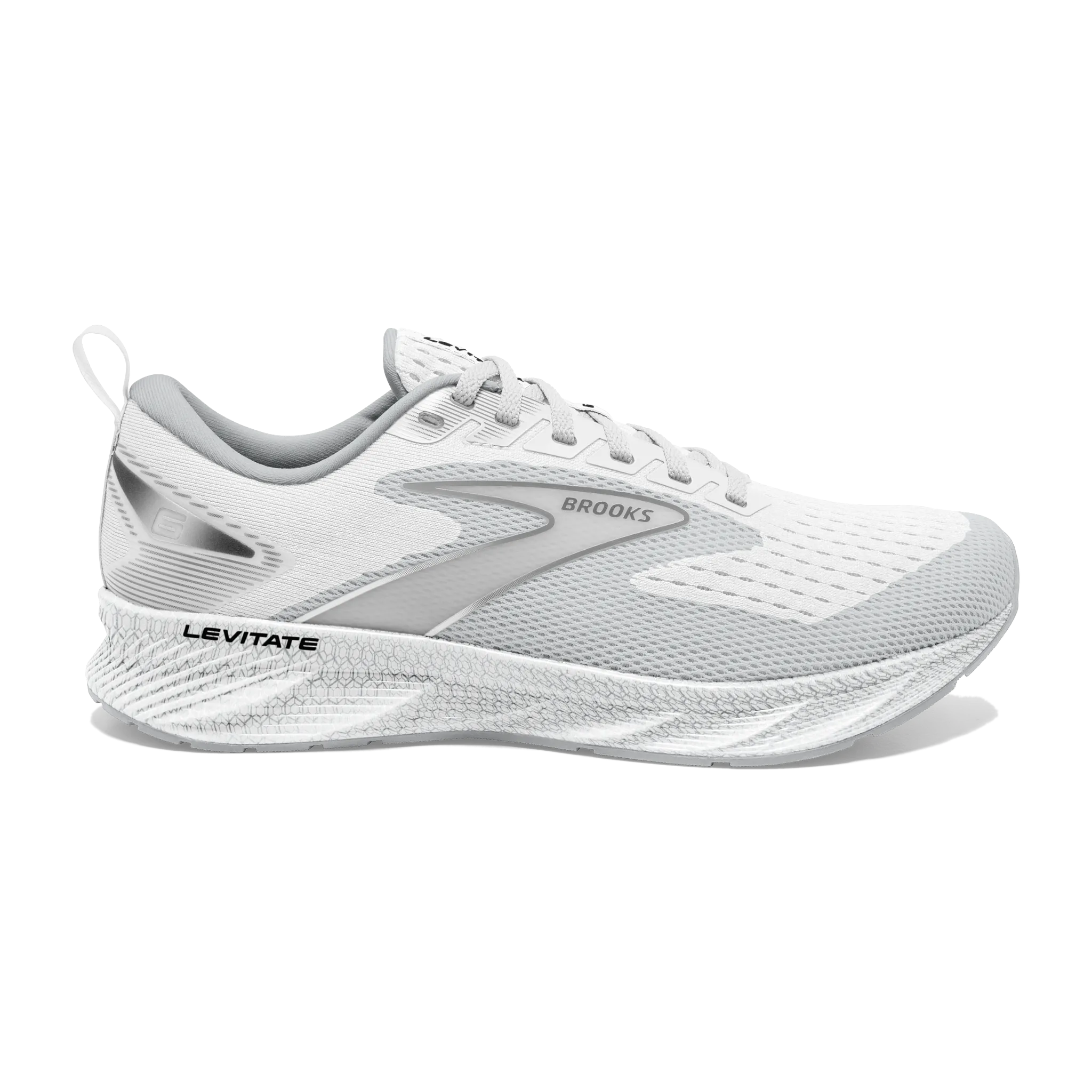 running with a gum rubber outsole Wet running stability Men's Levitate 6