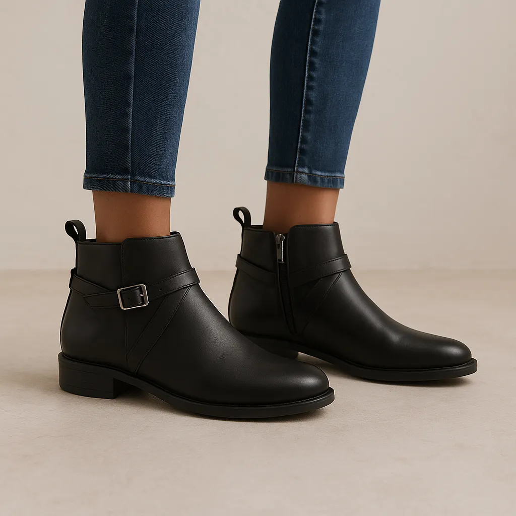 ZIERA SEBAS BLACK Breathable Upper